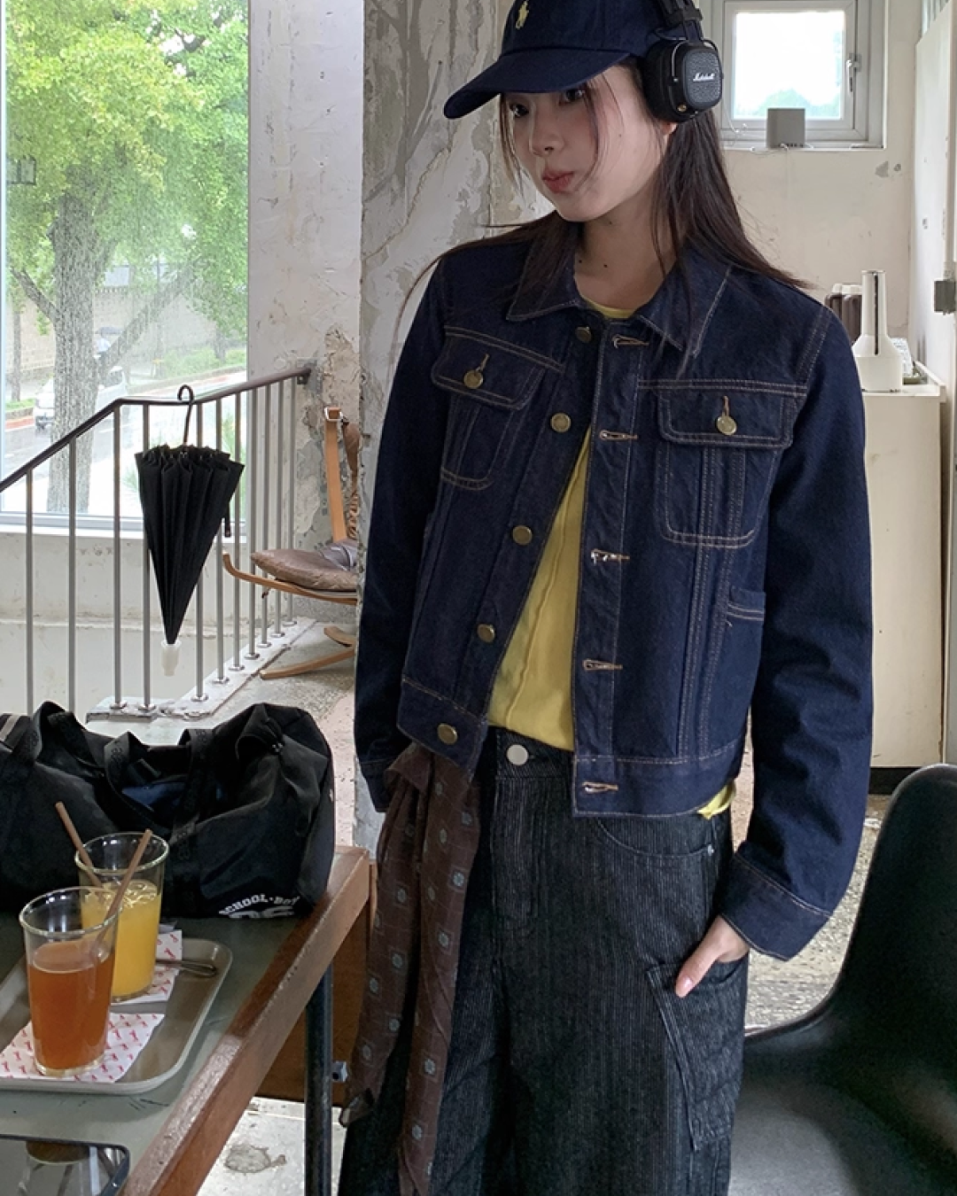 Short Denim Jacket B0007