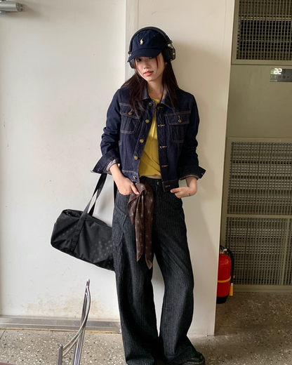 Short Denim Jacket B0007