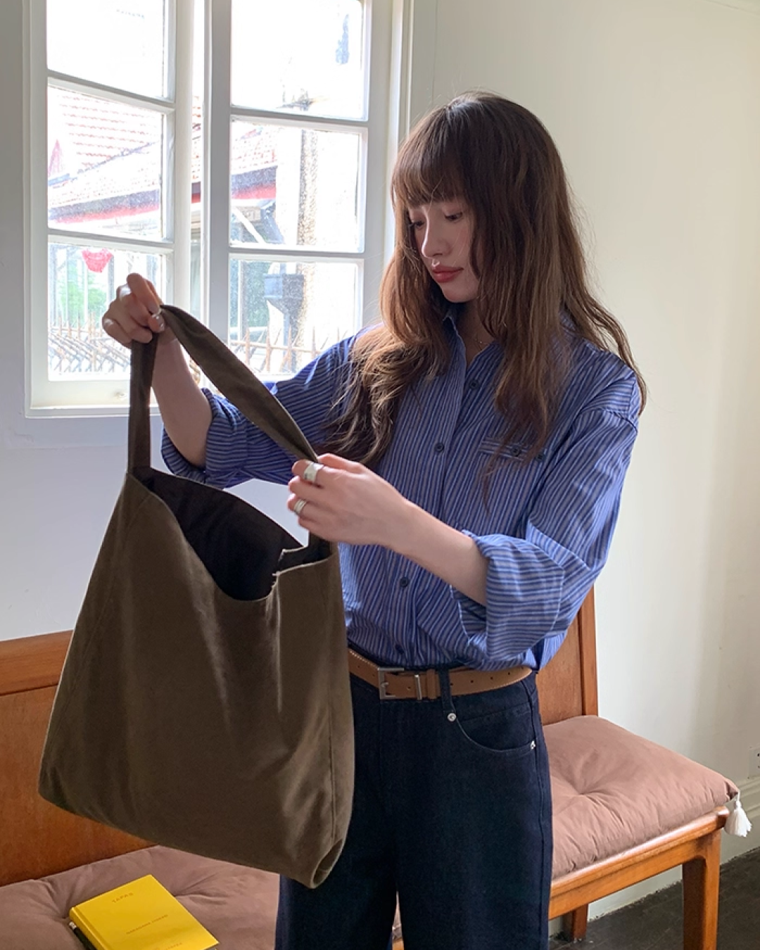 Stripe Long Sleeve Shirts B0013