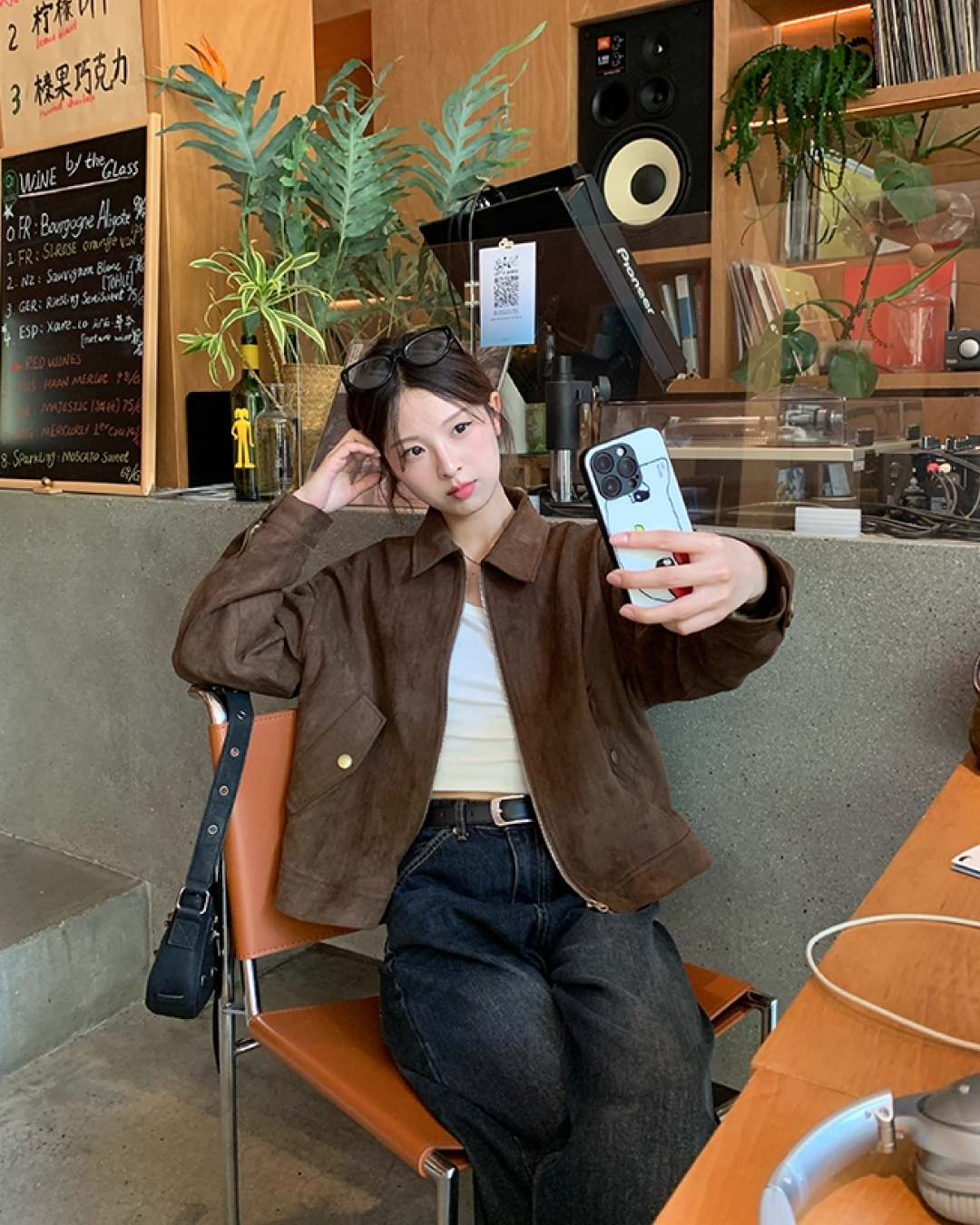 Brown Suede Short Jacket B0020