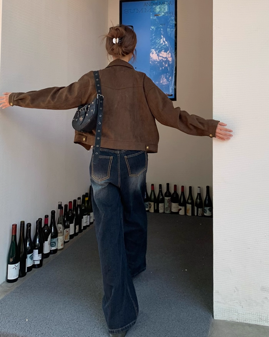 Brown Suede Short Jacket B0020