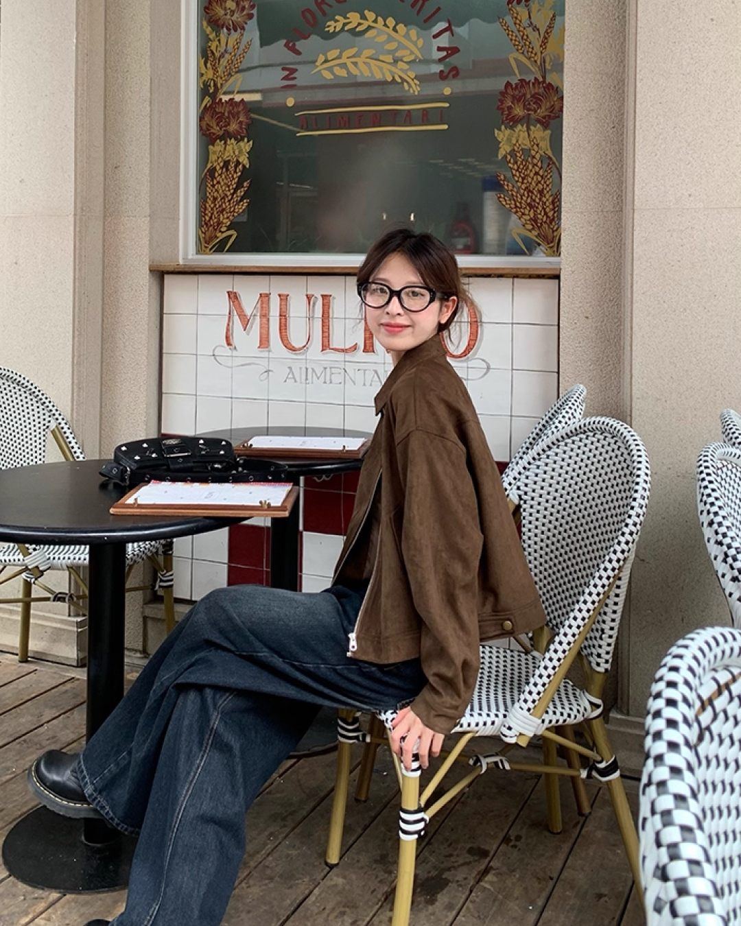 Brown Suede Short Jacket B0020