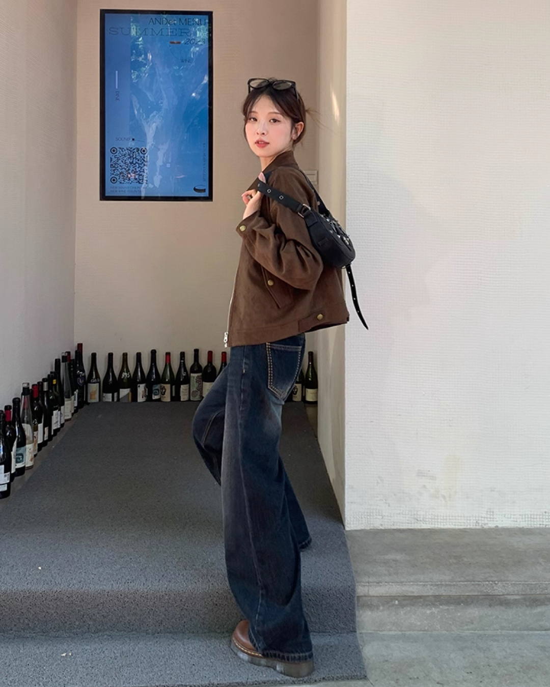 Brown Suede Short Jacket B0020