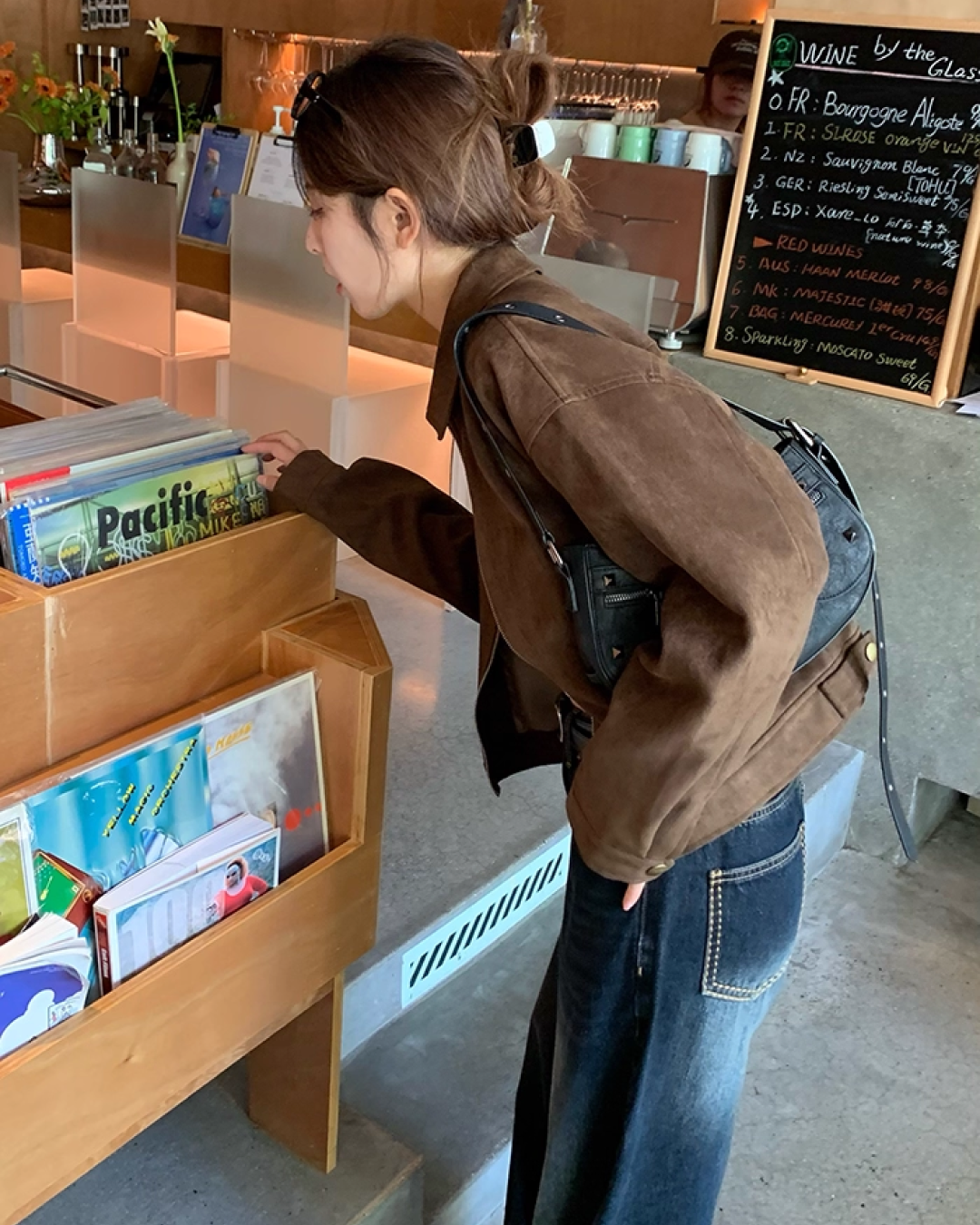 Brown Suede Short Jacket B0020