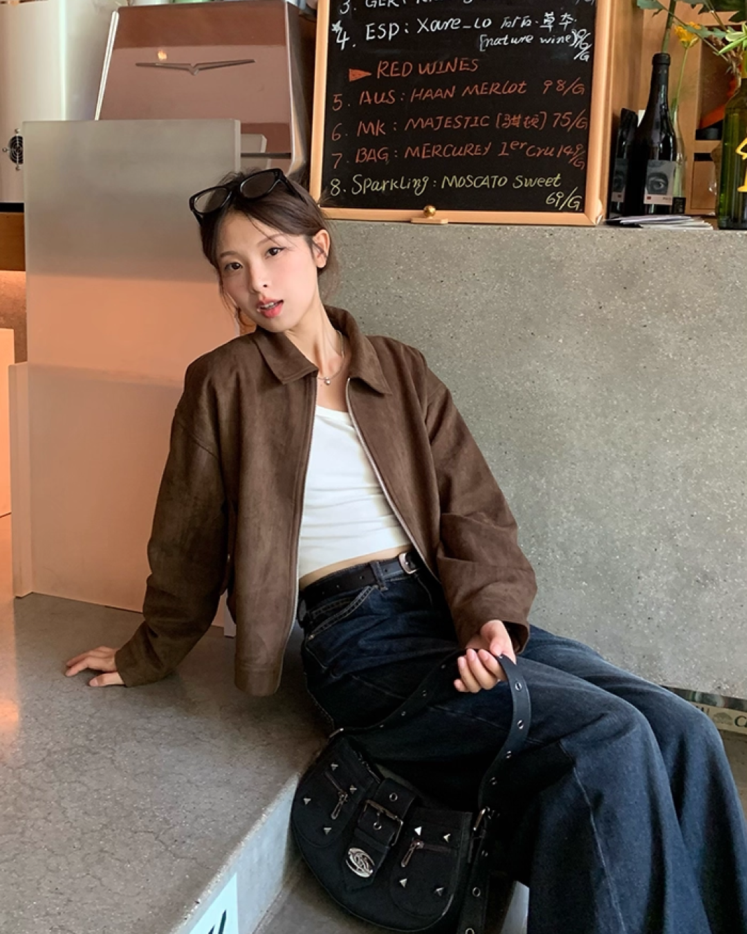 Brown Suede Short Jacket B0020