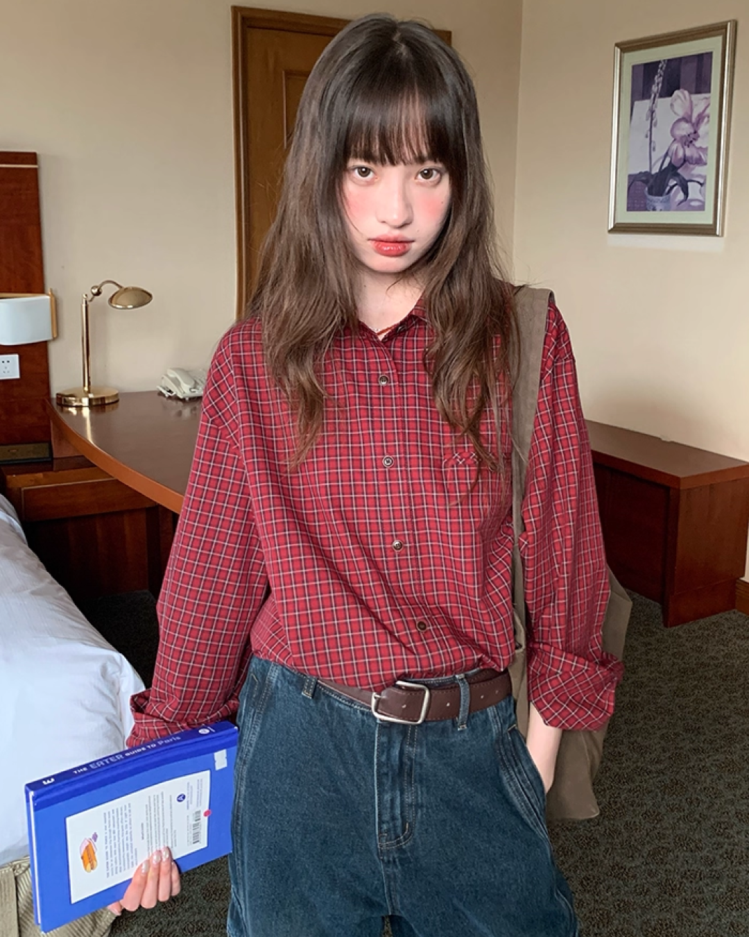 Gingham Check Shirt BU0027