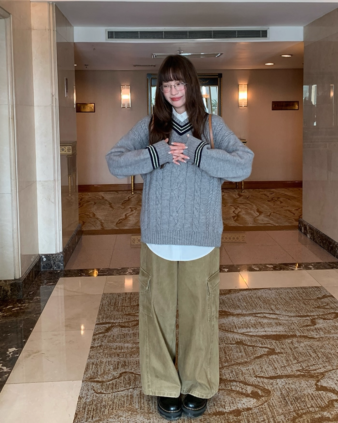 Side Pocket Wide Pants BU0028