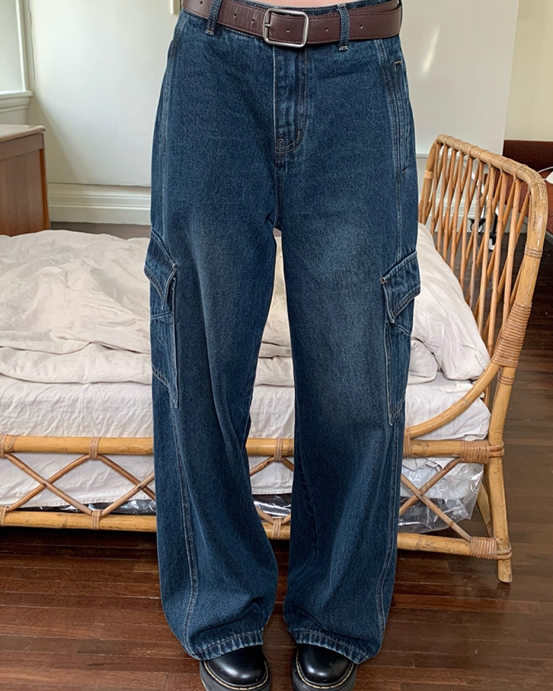 Side Pocket Wide Pants BU0028