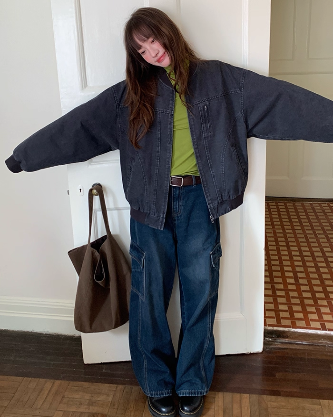 Side Pocket Wide Pants BU0028