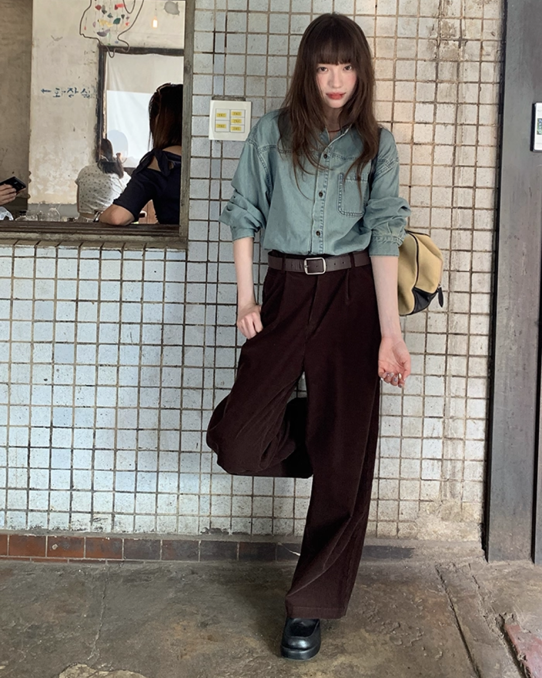 Classic Corduroy Tuck Pants BU0030