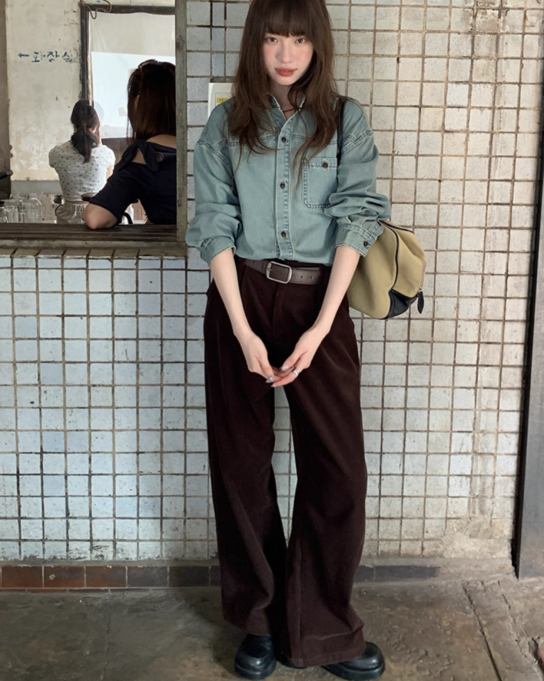 Classic Corduroy Tuck Pants BU0030