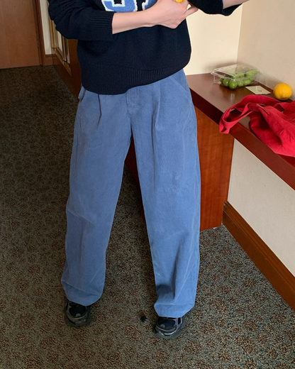 Classic Corduroy Tuck Pants BU0030