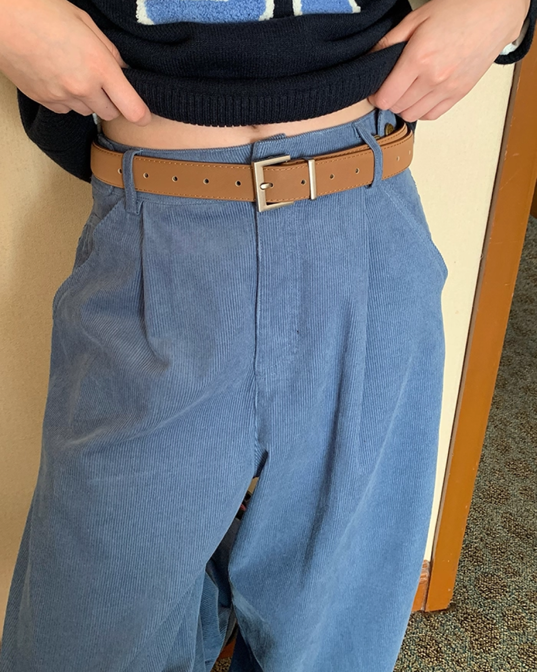 Classic Corduroy Tuck Pants BU0030