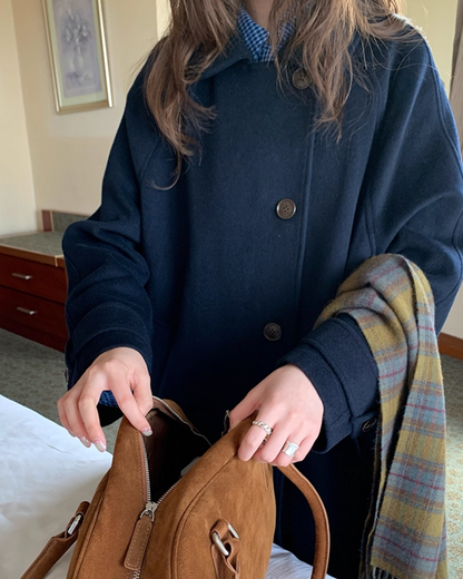 Mid-length Botton Coat BU0033