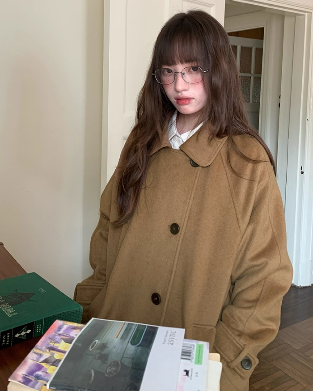 Mid-length Botton Coat BU0033