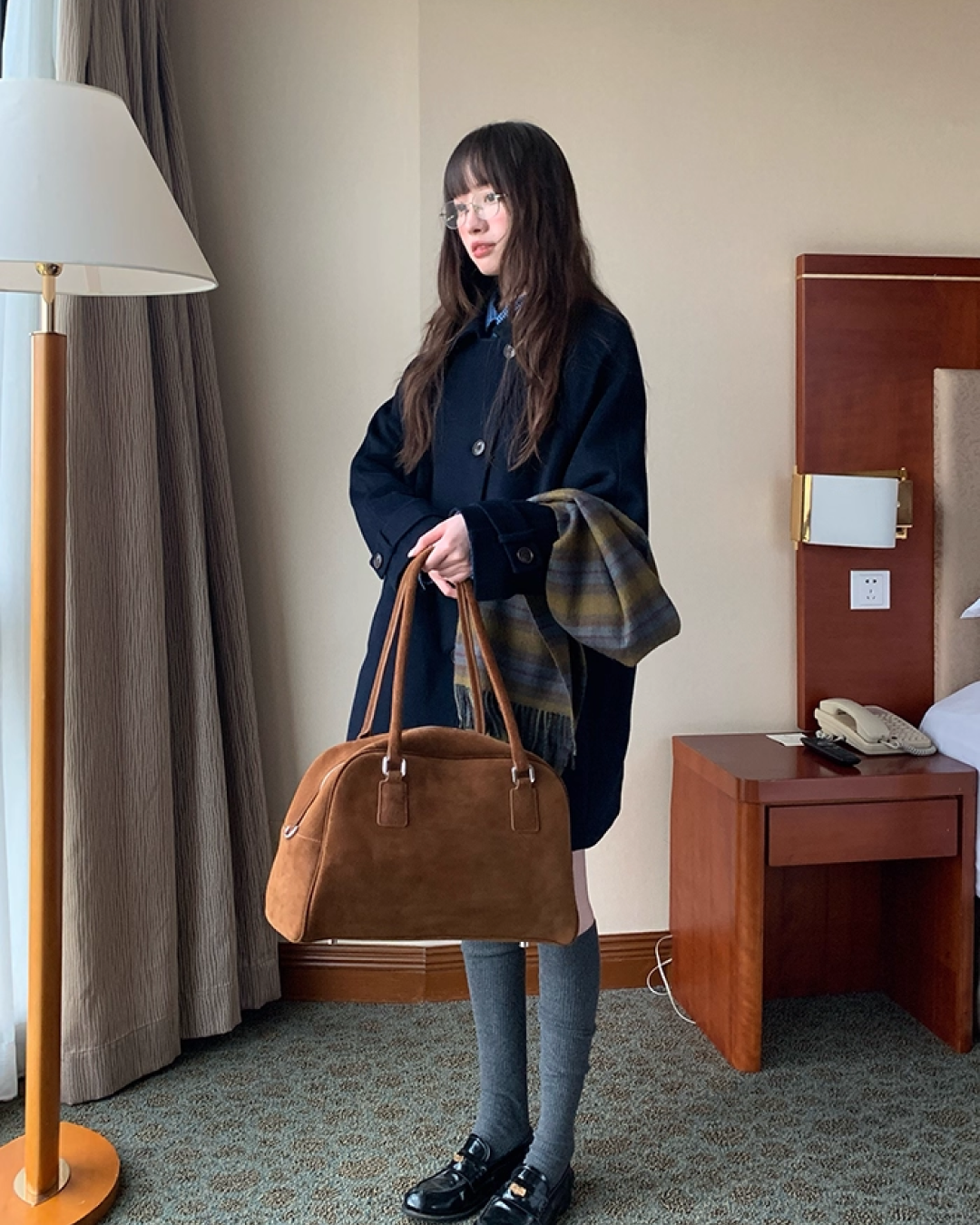 Mid-length Botton Coat BU0033