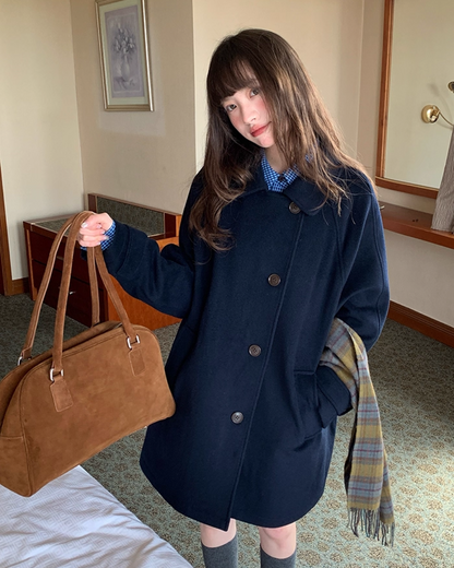 Mid-length Botton Coat BU0033