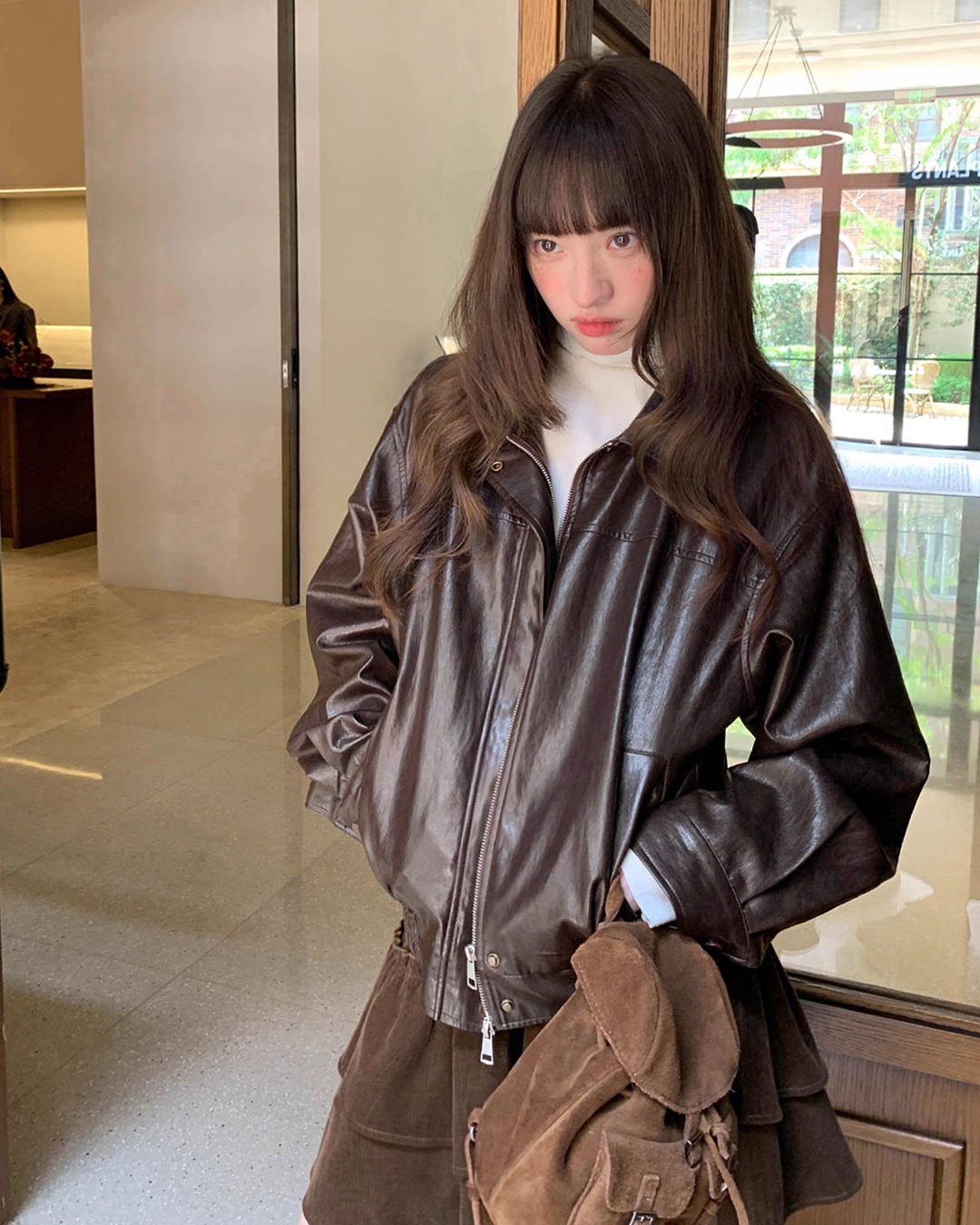 Back Ribbon Vintage Jacket BU0034