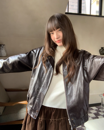 Back Ribbon Vintage Jacket BU0034