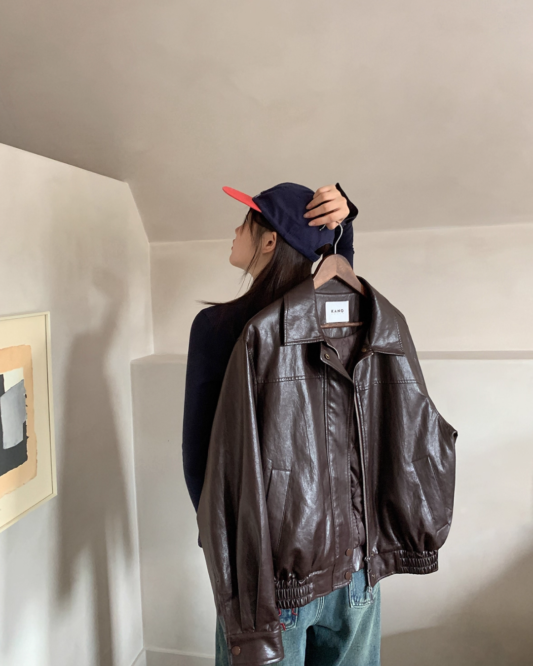 Back Ribbon Vintage Jacket BU0034