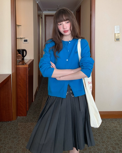 Pleats Middle Skirt BU0009