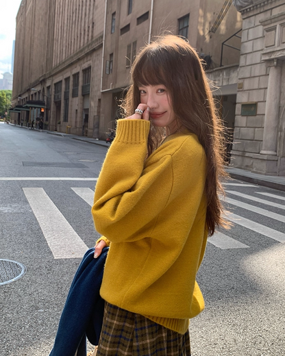 Color Lettering Knit BU0036