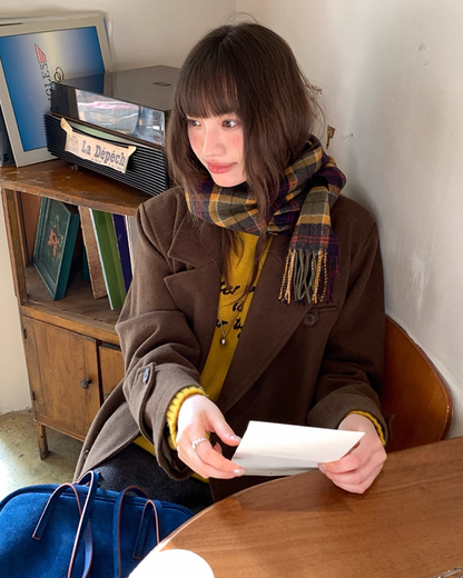 Color Lettering Knit BU0036