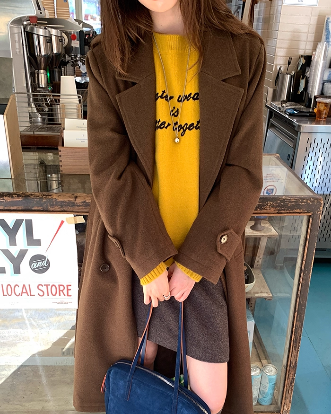 Color Lettering Knit BU0036