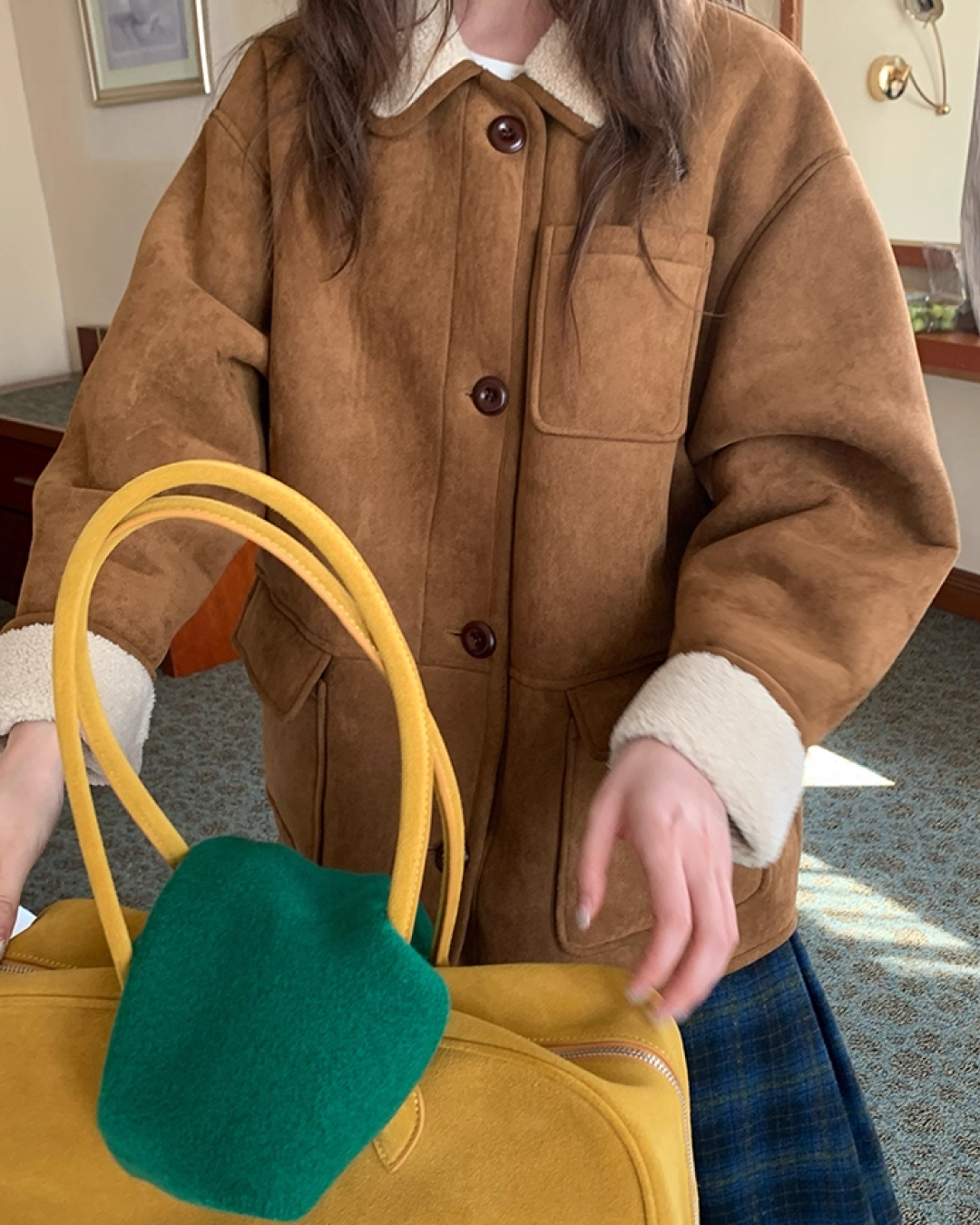 Reversible Boa-fleece Outer BU0037