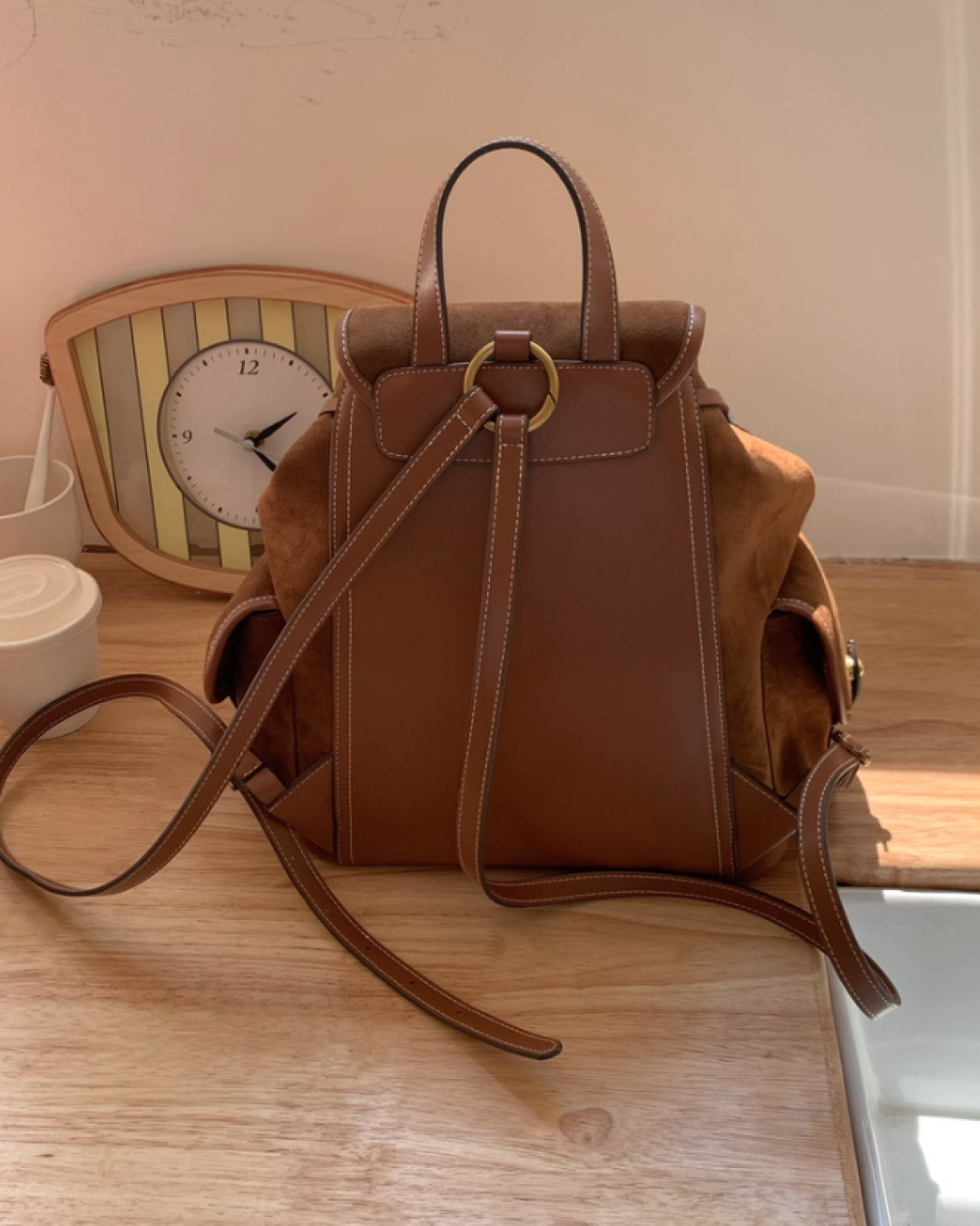 Suede Backpack BU0043