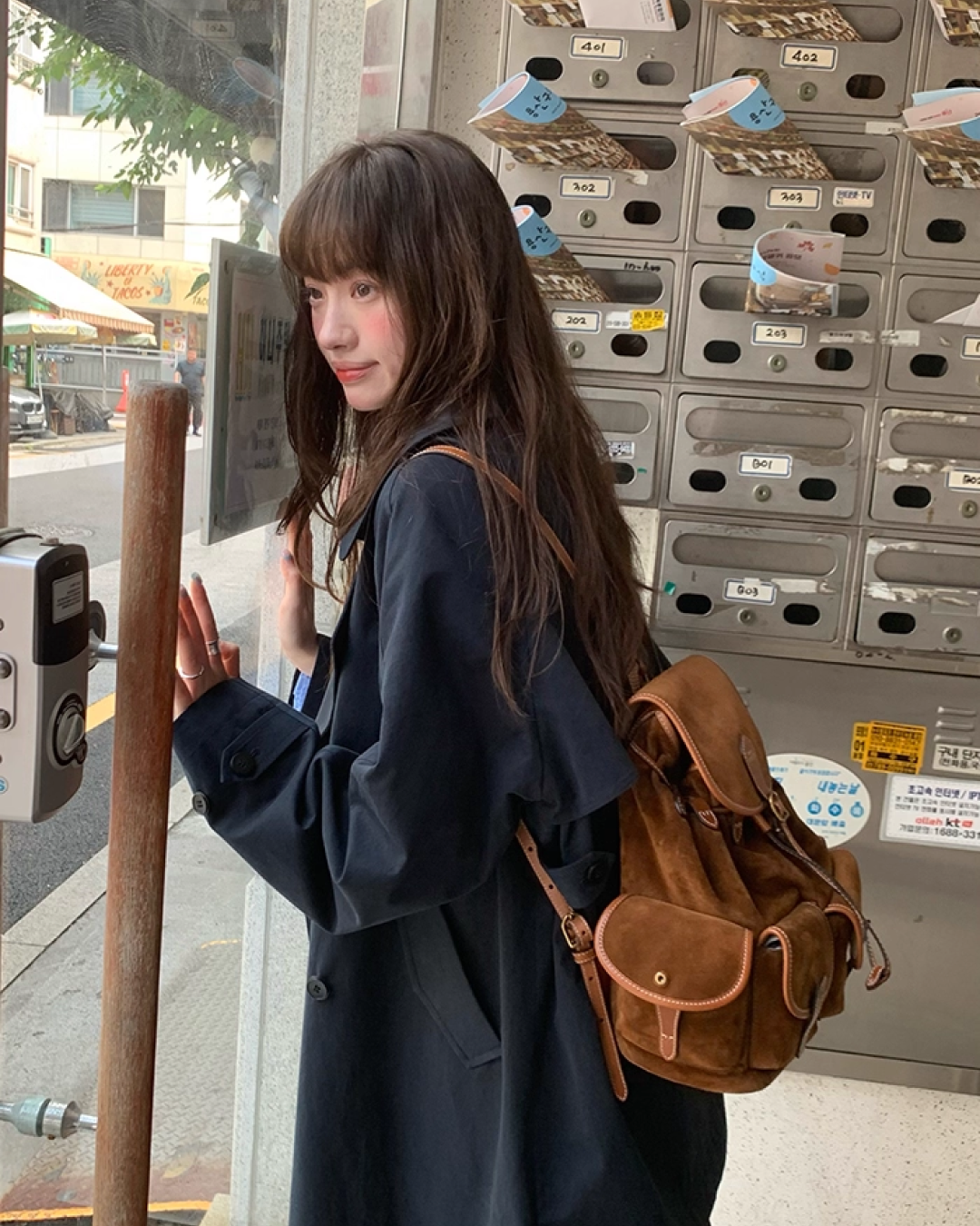 Suede Backpack BU0043