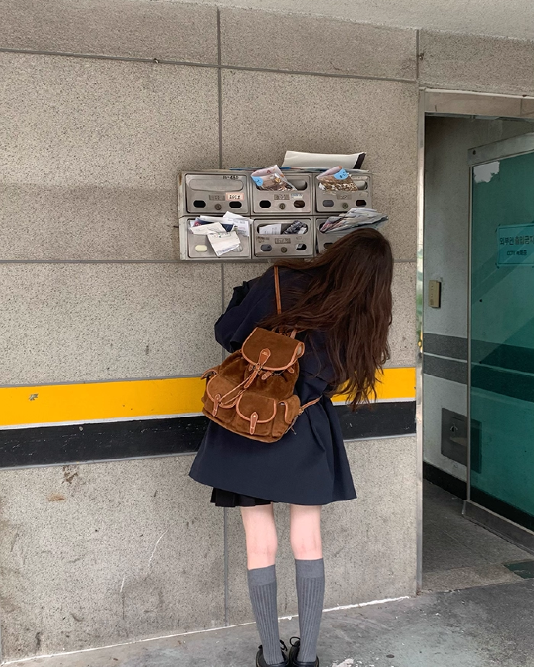 Suede Backpack BU0043