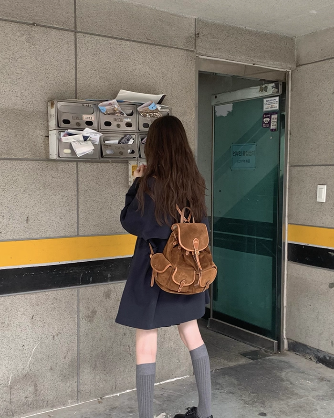 Suede Backpack BU0043