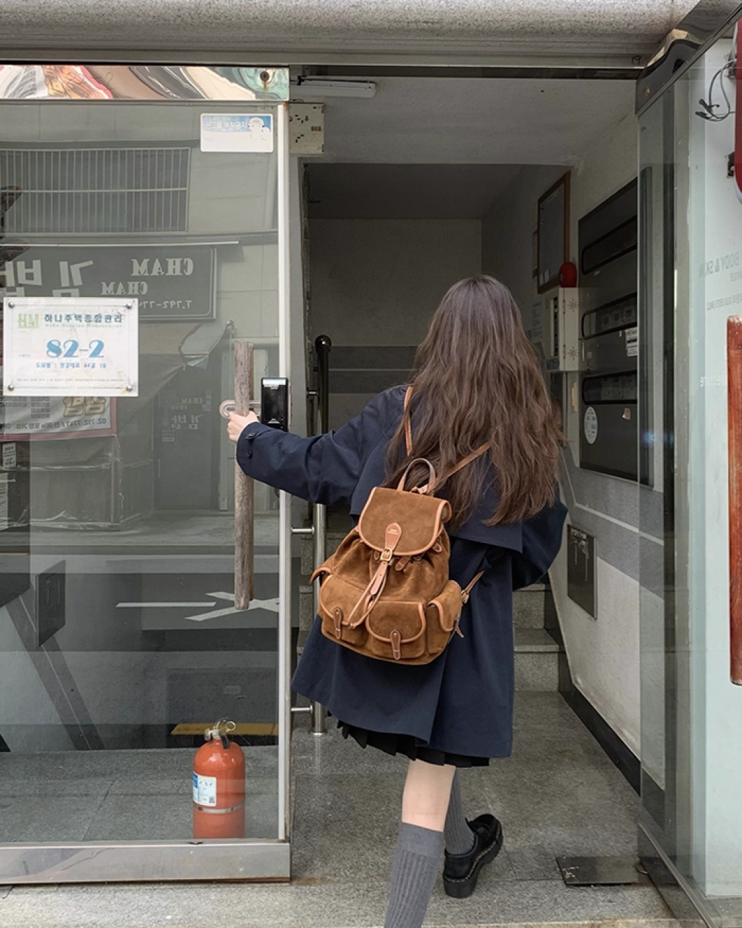 Suede Backpack BU0043