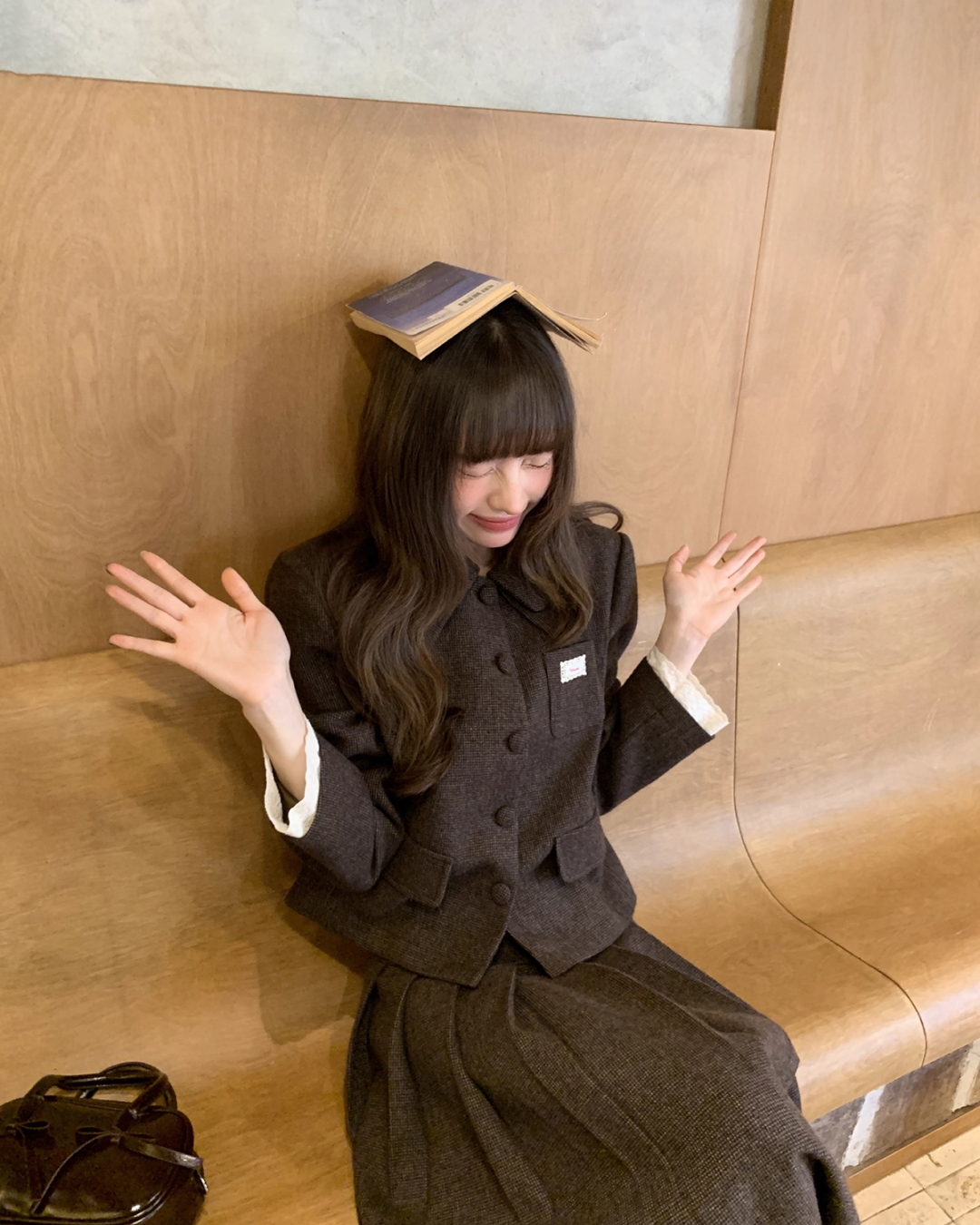 Wool Brown Lace Matching cloth BU0047