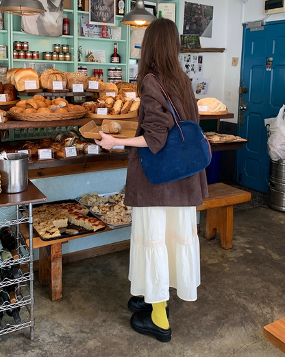 Suede Middle Length Jacket BU0049