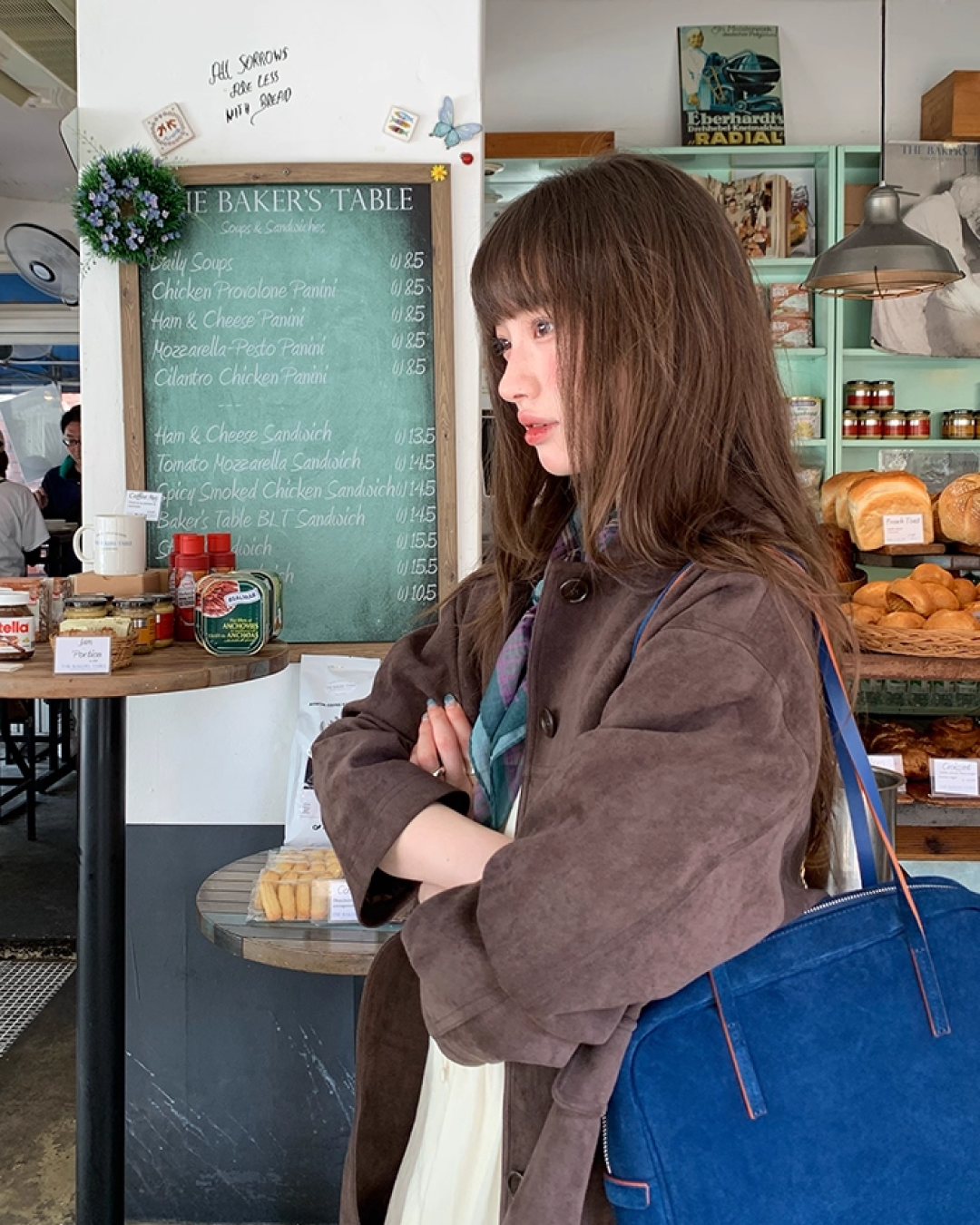 Suede Middle Length Jacket BU0049