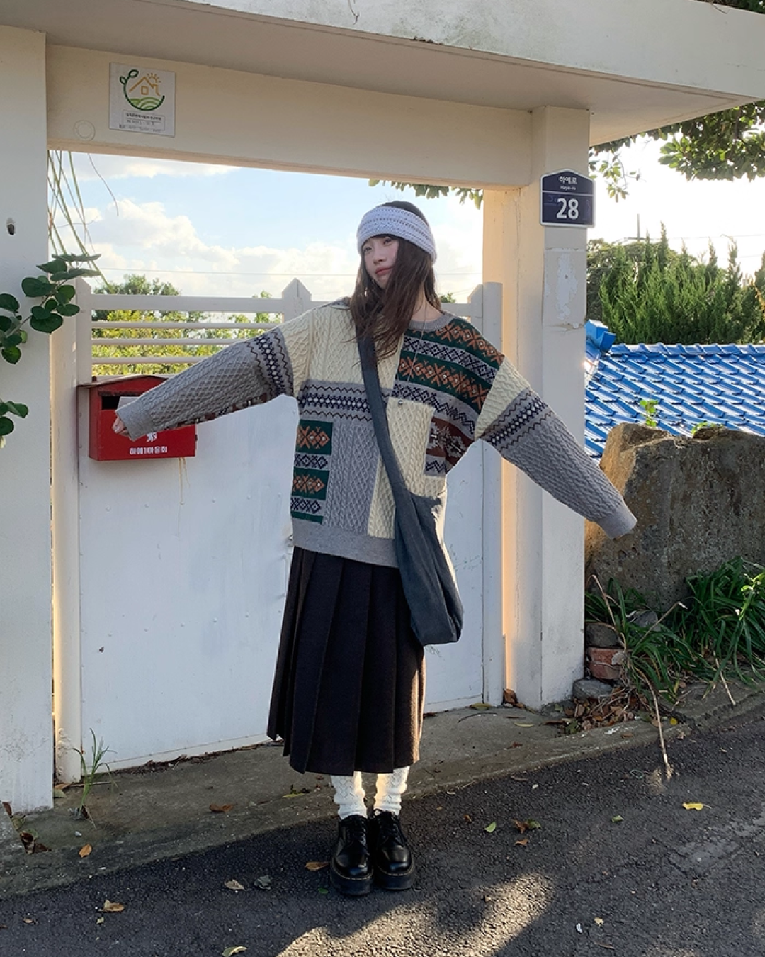 Pattern Block Knit BU0053