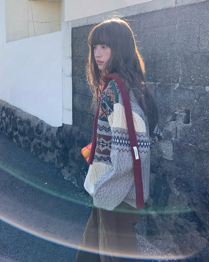 Pattern Block Knit BU0053