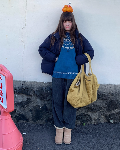 Nordic Pattern Knit BU0054