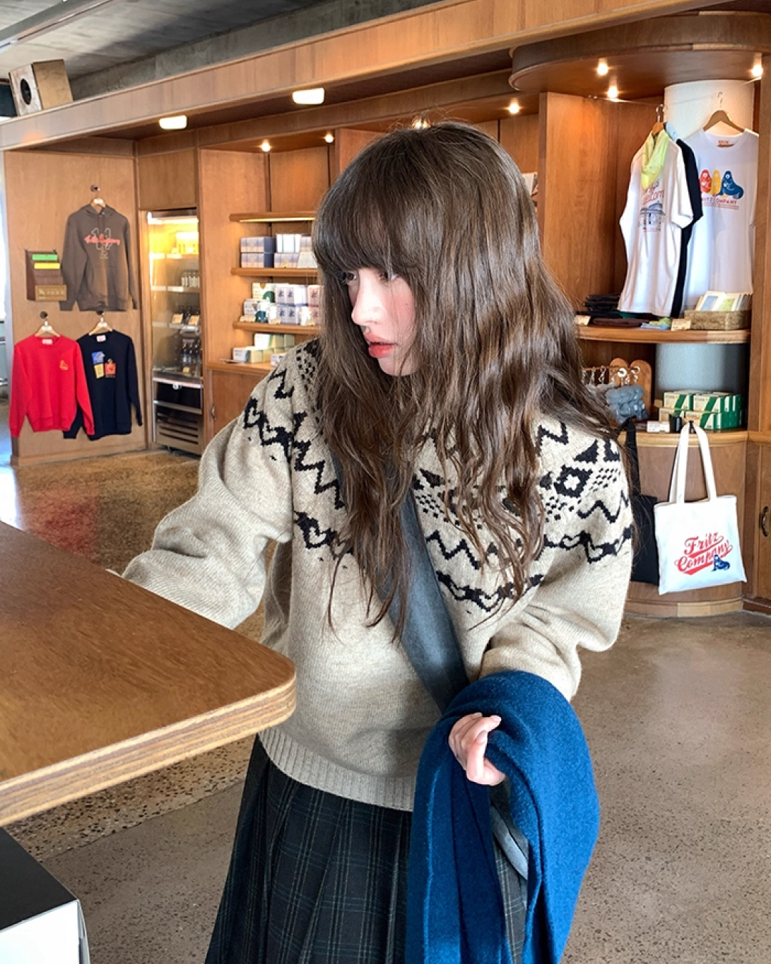 Nordic Pattern Knit BU0054