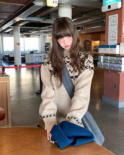 Nordic Pattern Knit BU0054