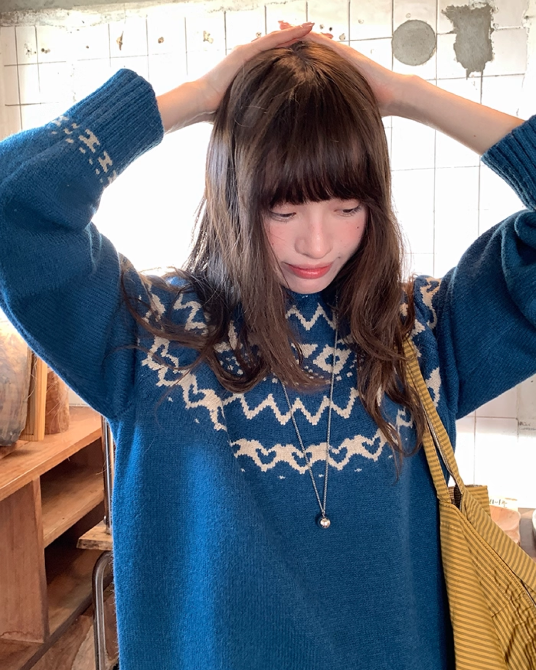 Nordic Pattern Knit BU0054