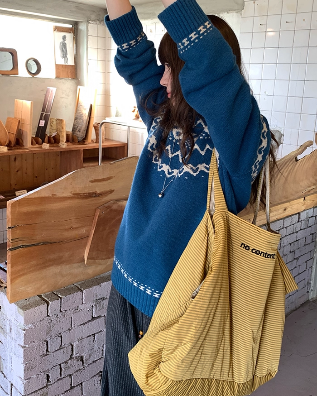 Nordic Pattern Knit BU0054