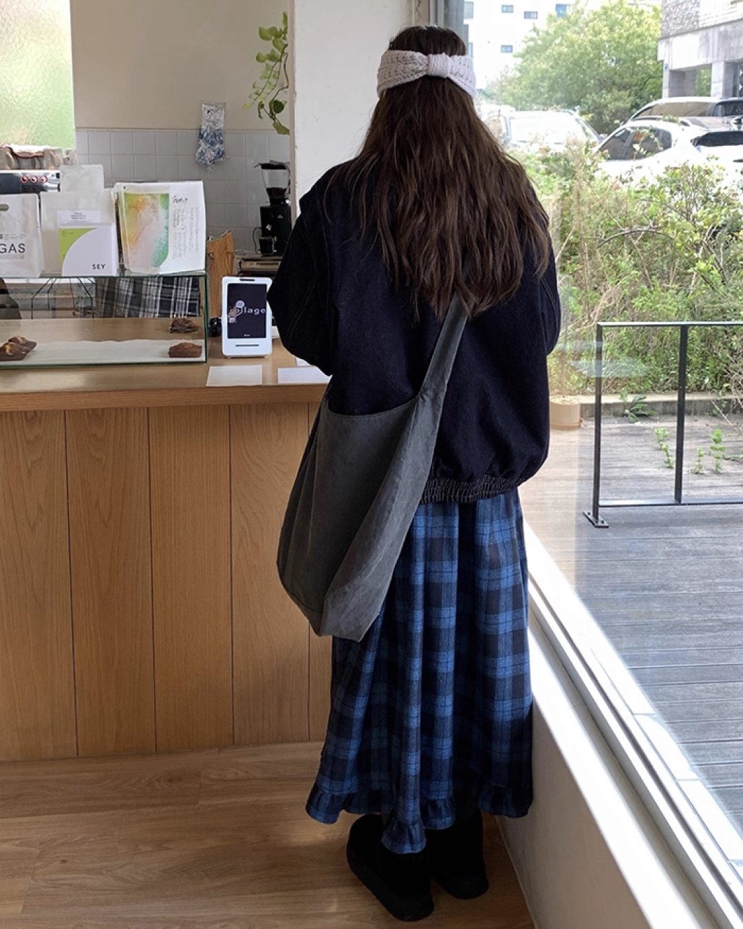 Denim Boa Blouson BU0055