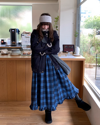 Denim Boa Blouson BU0055