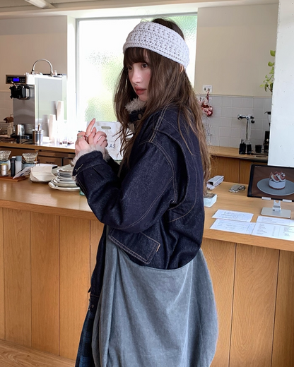 Denim Boa Blouson BU0055