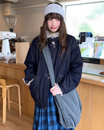 Denim Boa Blouson BU0055