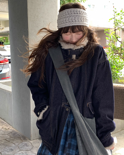 Denim Boa Blouson BU0055