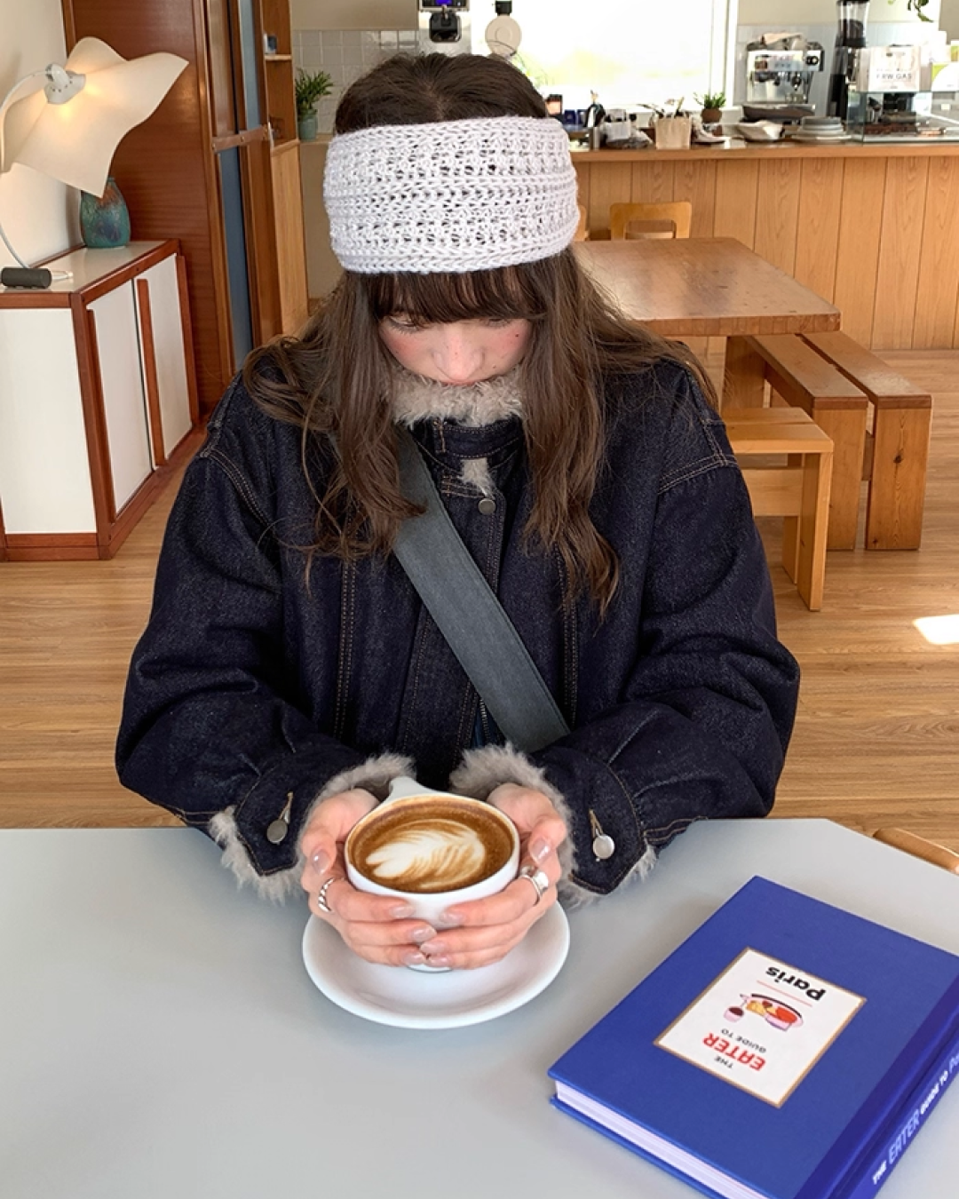 Denim Boa Blouson BU0055